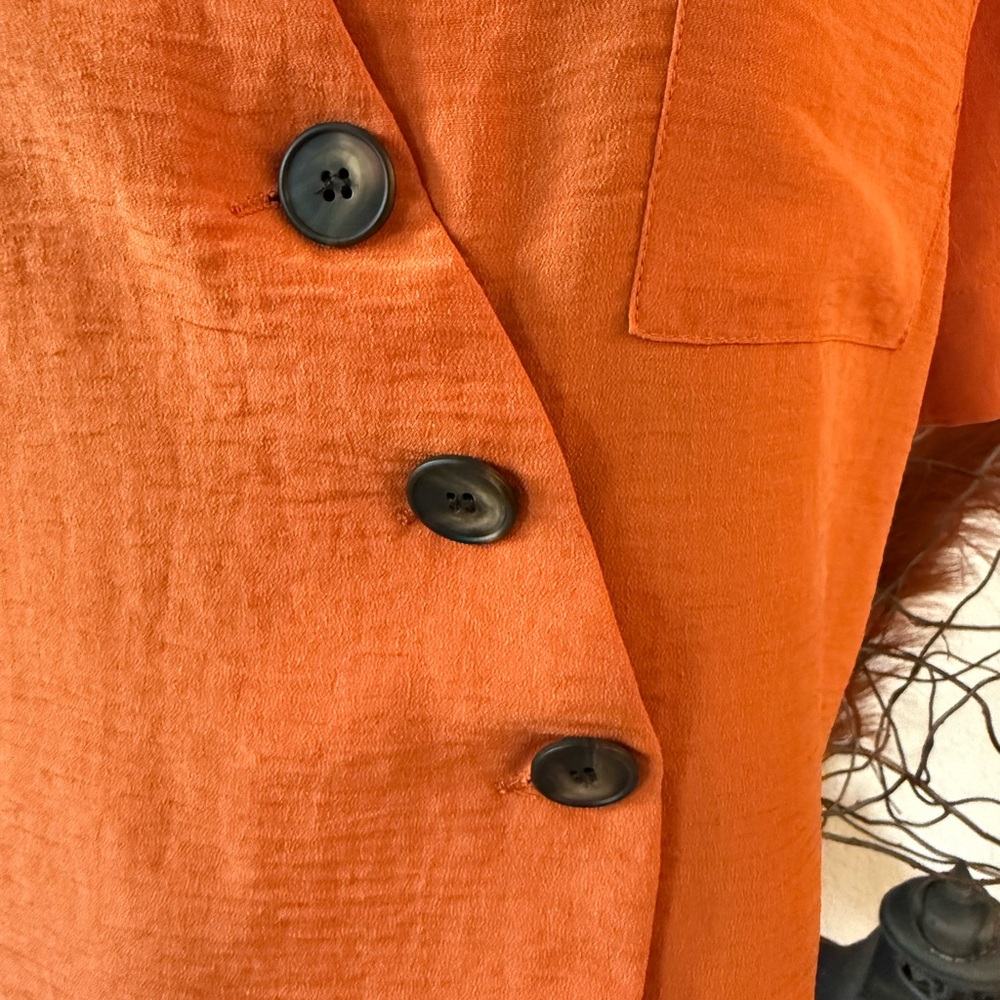 Topshop Asymmetrical Button Down Blouse - image 3